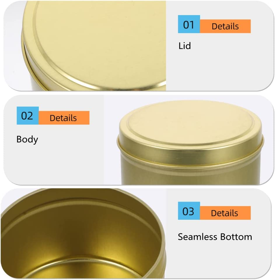 China Metal Tin Candles