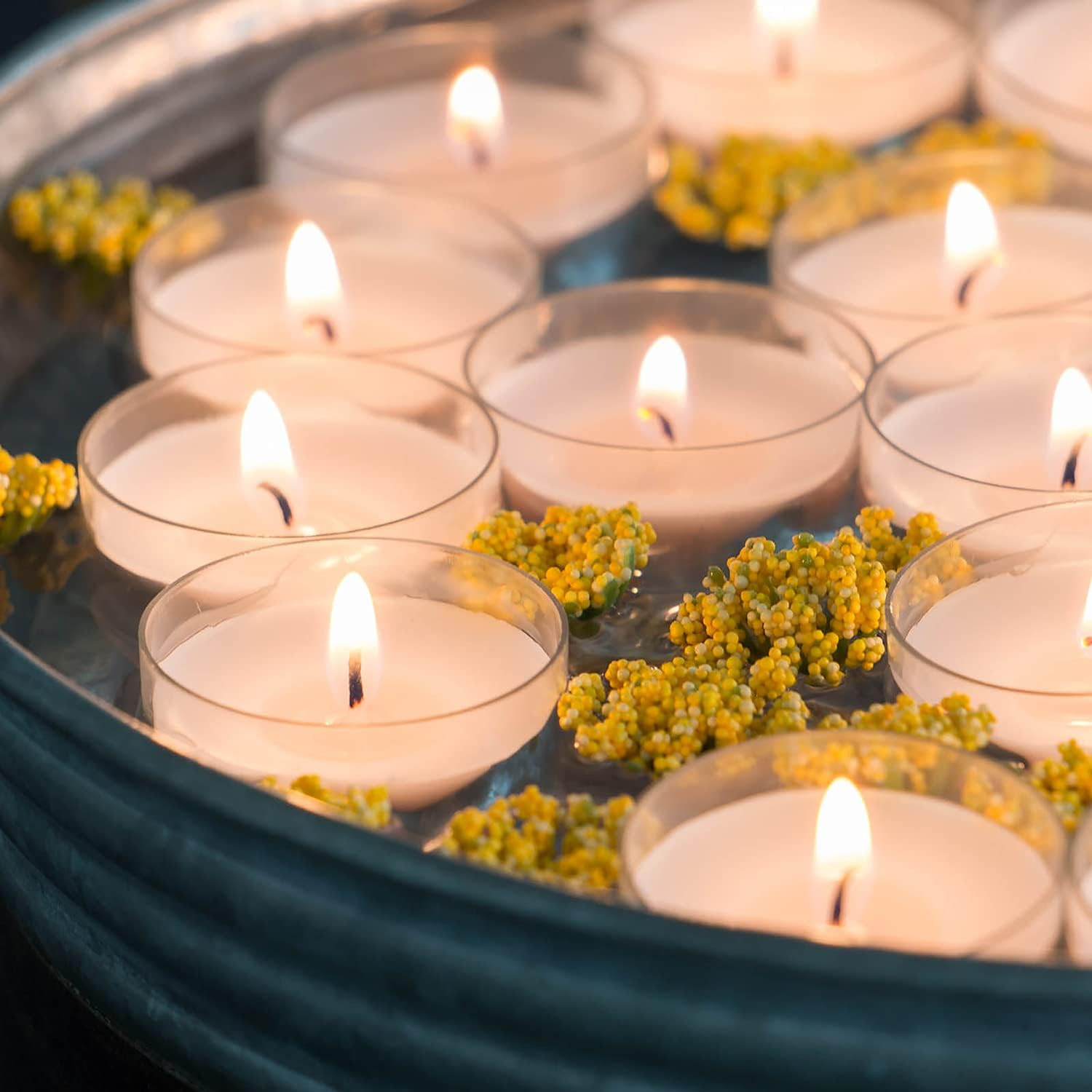 plastic candle jar