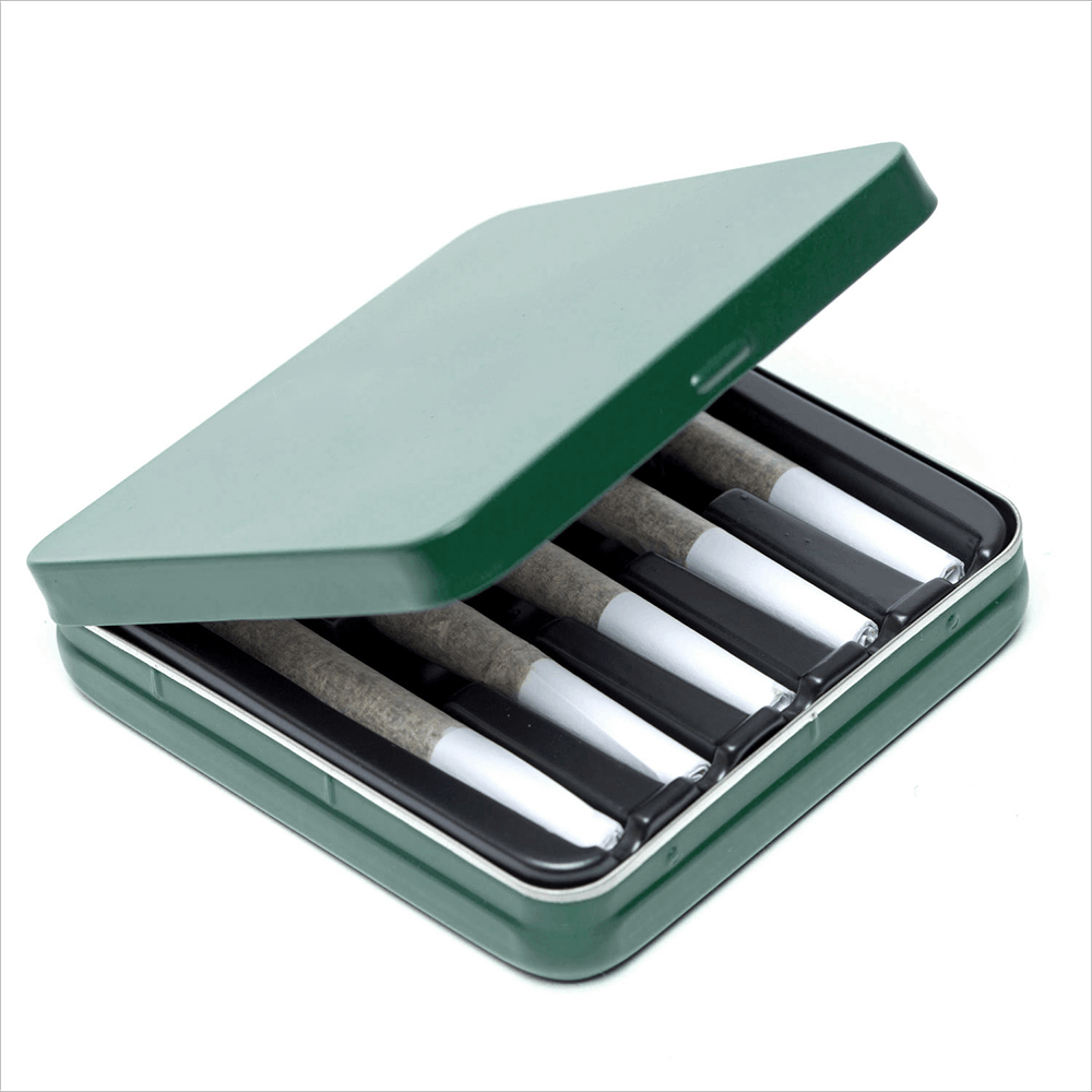 Cigarette Joint Tin Case