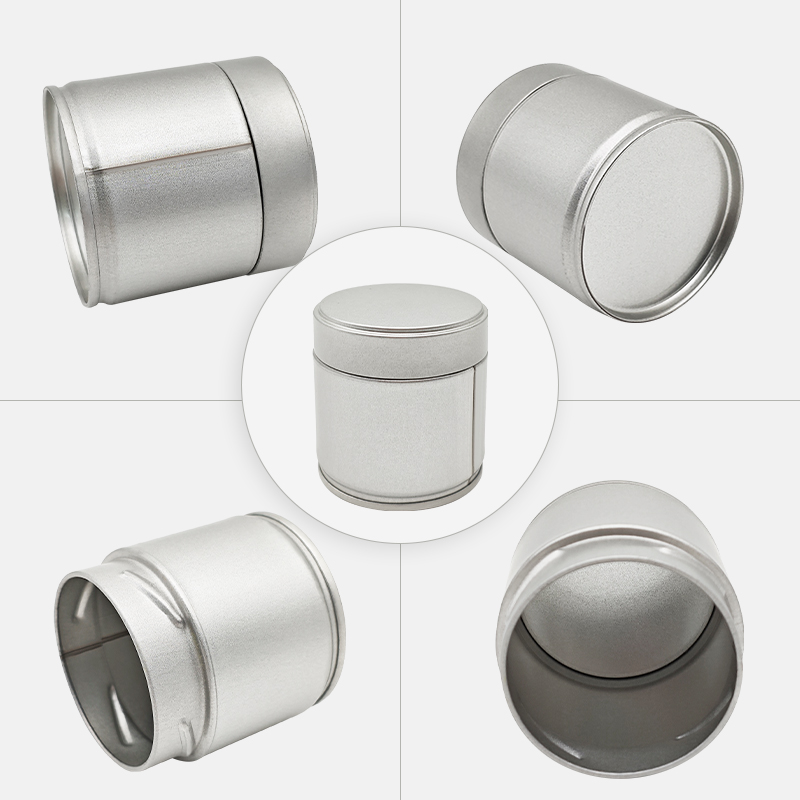 wide mouth refillable matcha tin