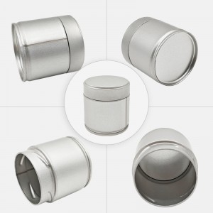 wide open matcha powder tins