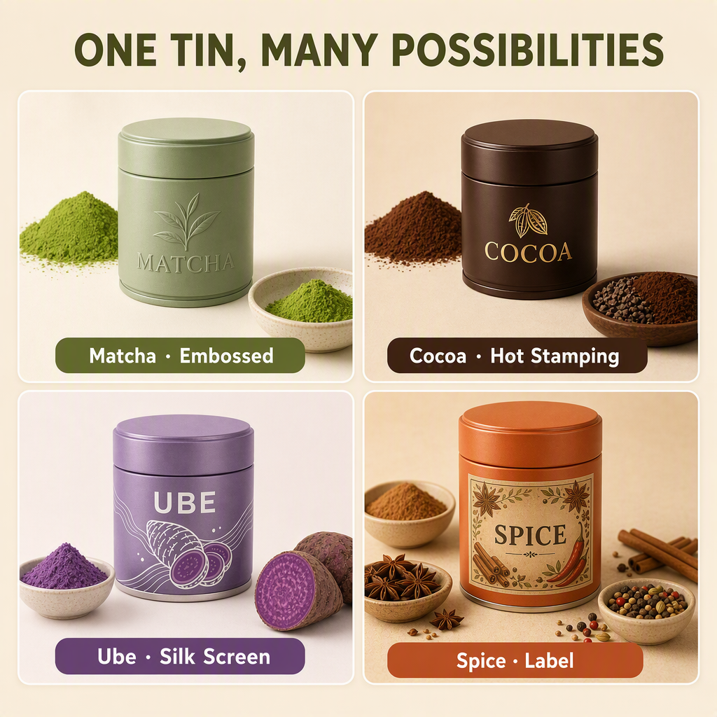Sustainable metal food container