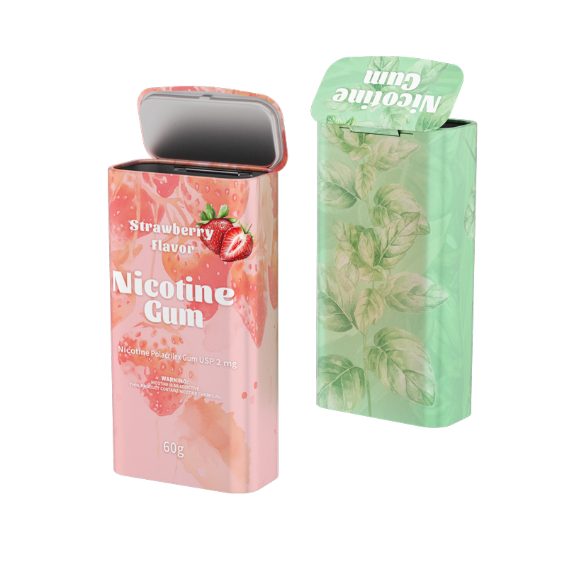 nicotine product tin packaging