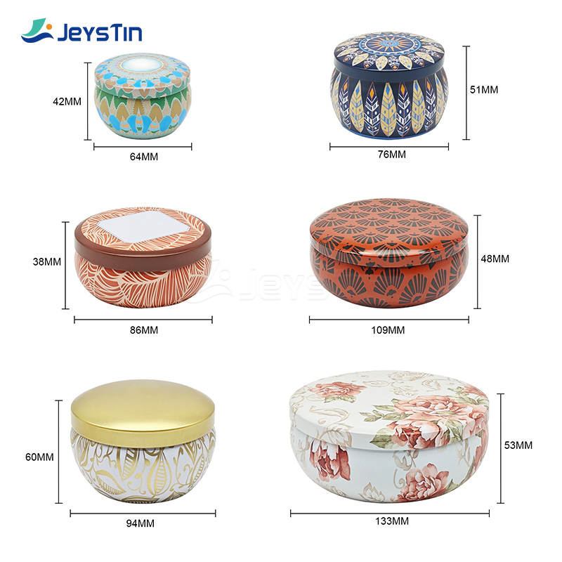 Custom vintage round candle tin (6)