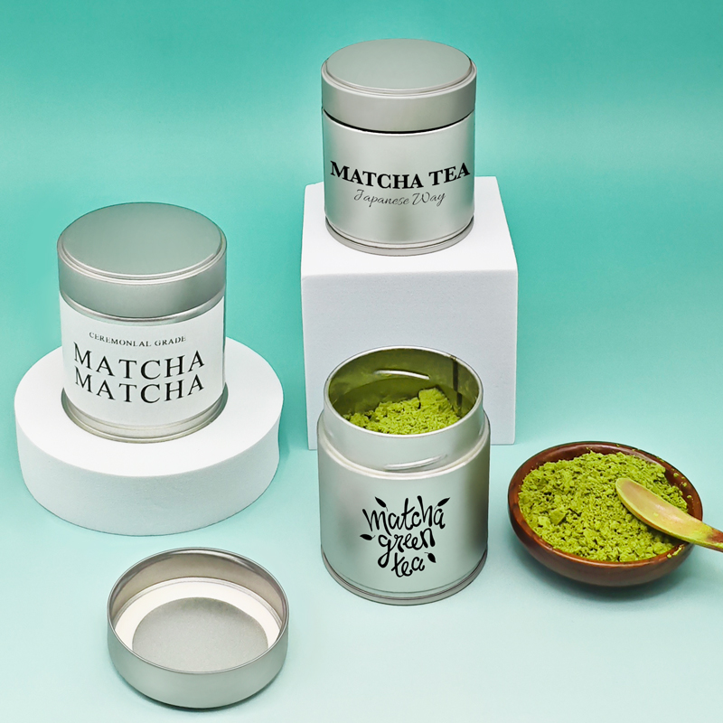 matcha tin can 30g supplier 