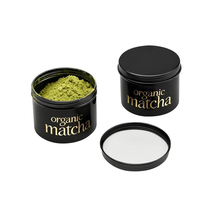 matcha aluminum jar factory 