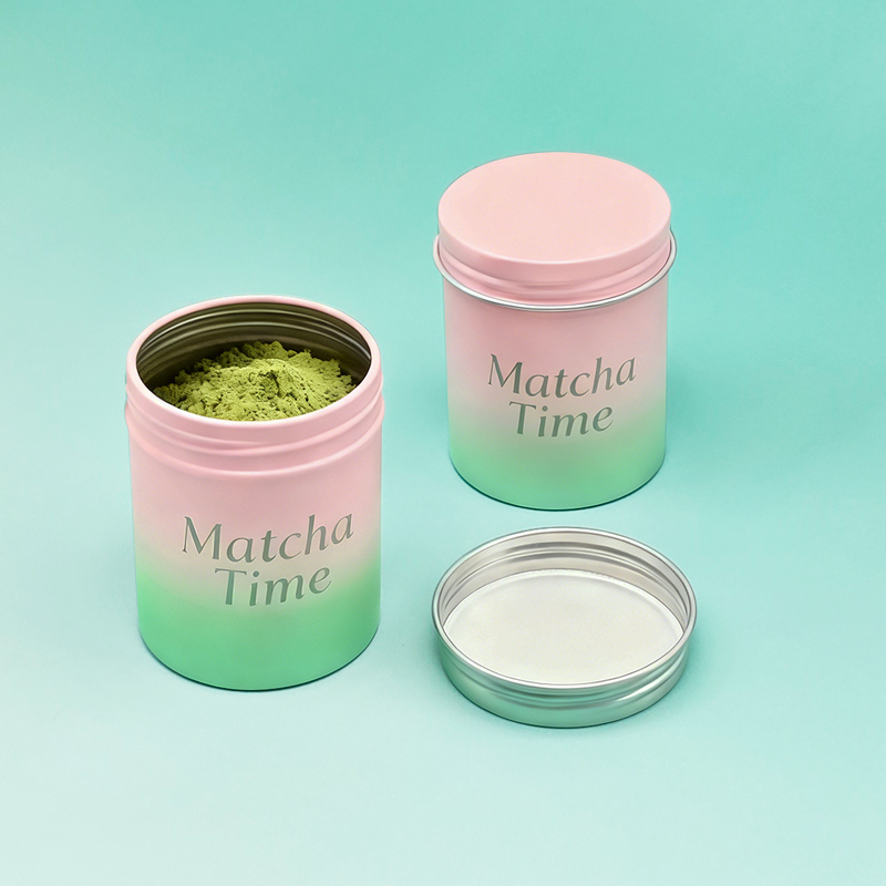 aluminum matcha powder box  factory