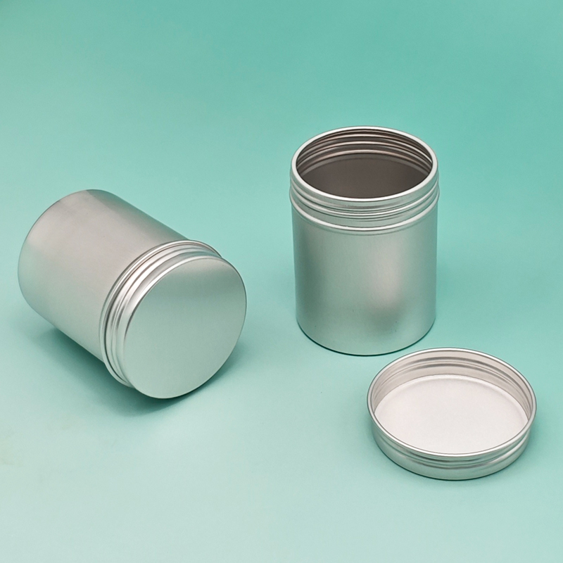 china aluminum matcha jar  