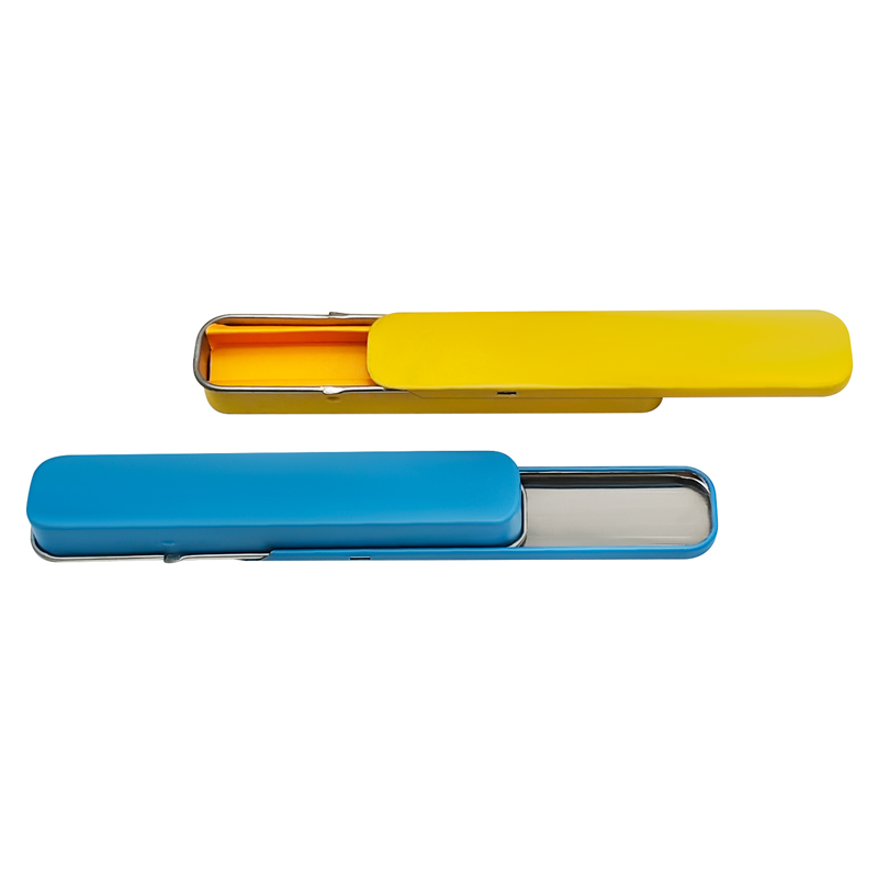 reusable push-pull metal storage container