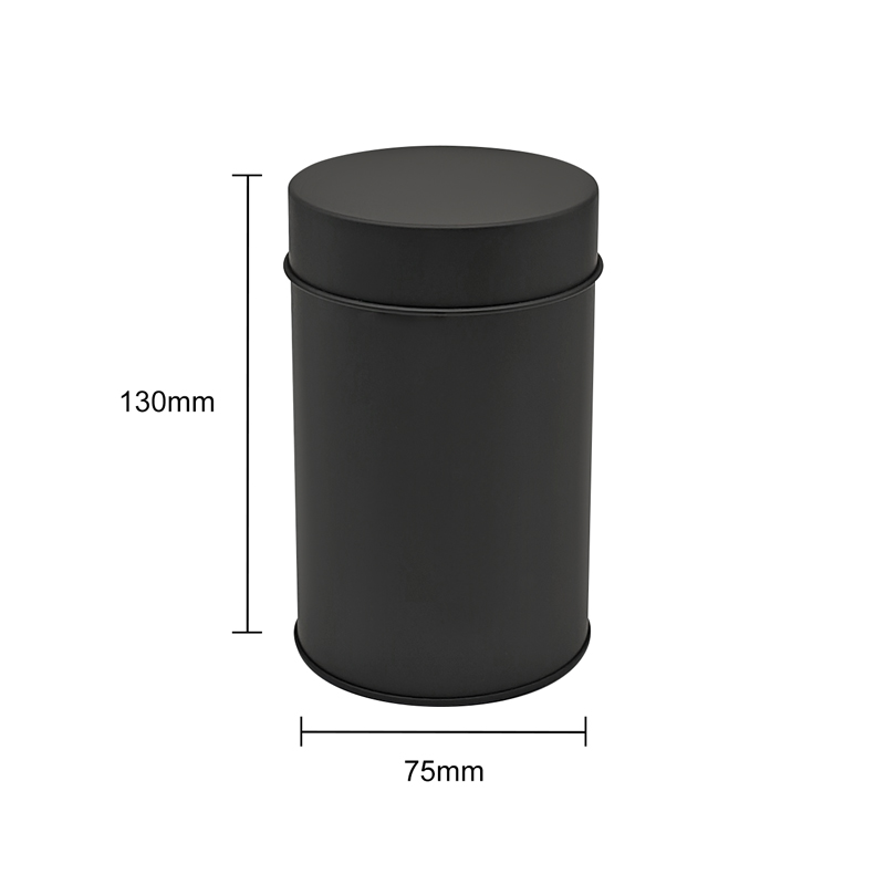 eco-friendly refillable tea tin