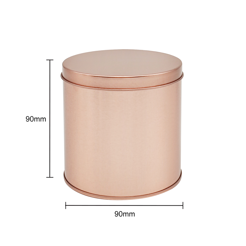 Eco-friendly metal tea storage box