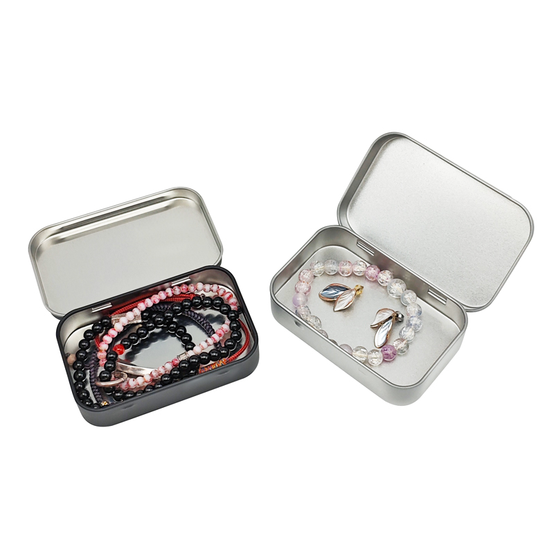 trinket storage tin box