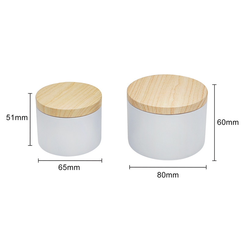 customizable tin candle jar