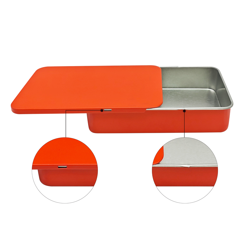 CBD compliant slide tin packaging