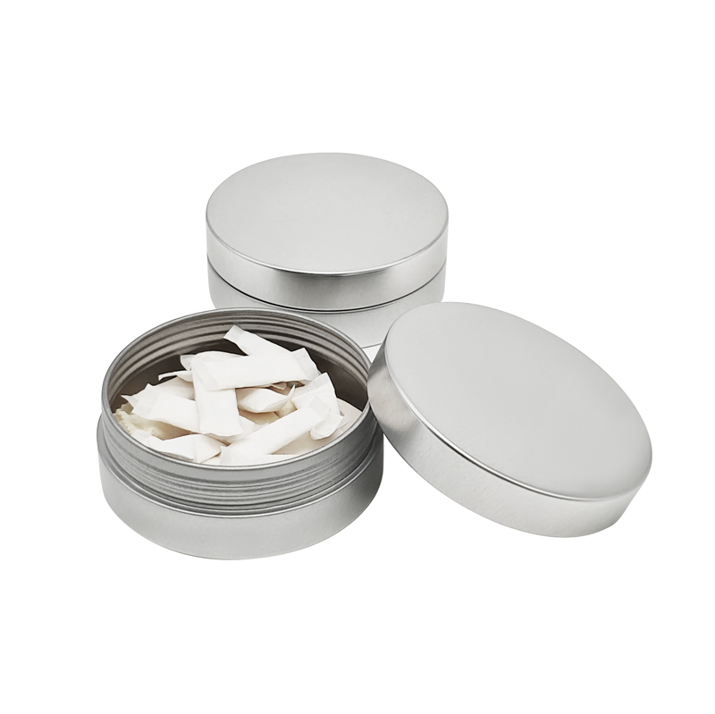 recyclable childproof tin for oral nicotine pouches