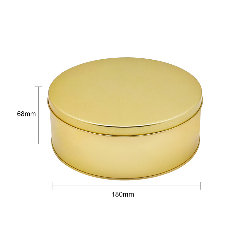 Large food storage tin