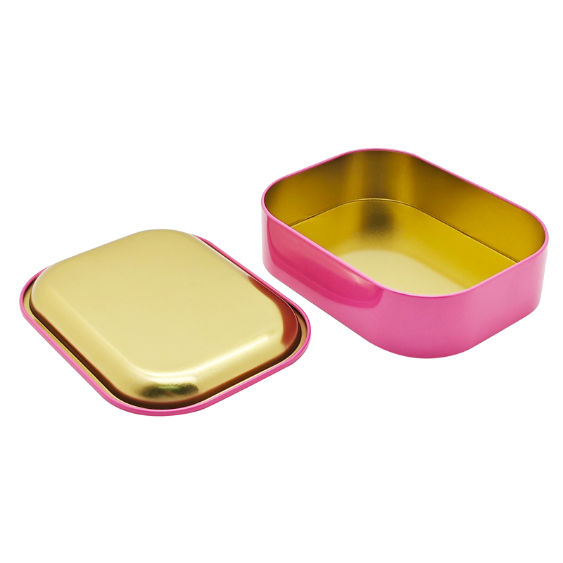 Metal rolling tray with lid
