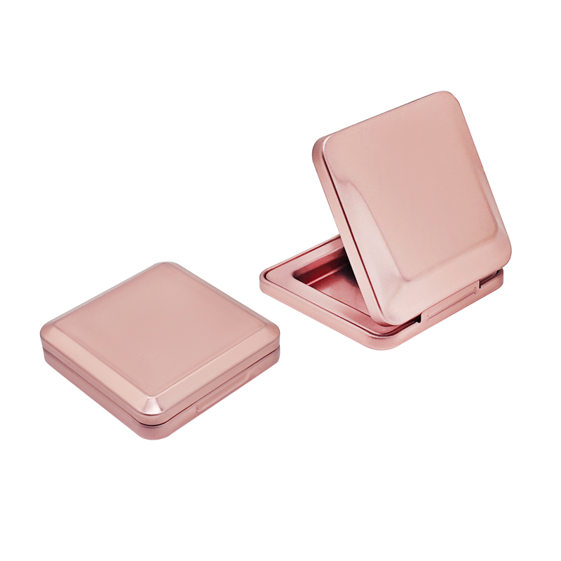 square cosmetic tin