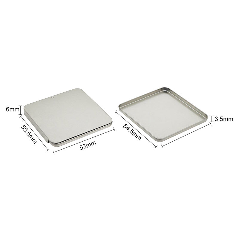 custom metal pans for cosmetics