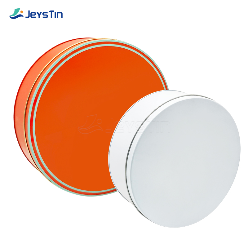 Luxury round metal cosmetic packaging jar  (1)
