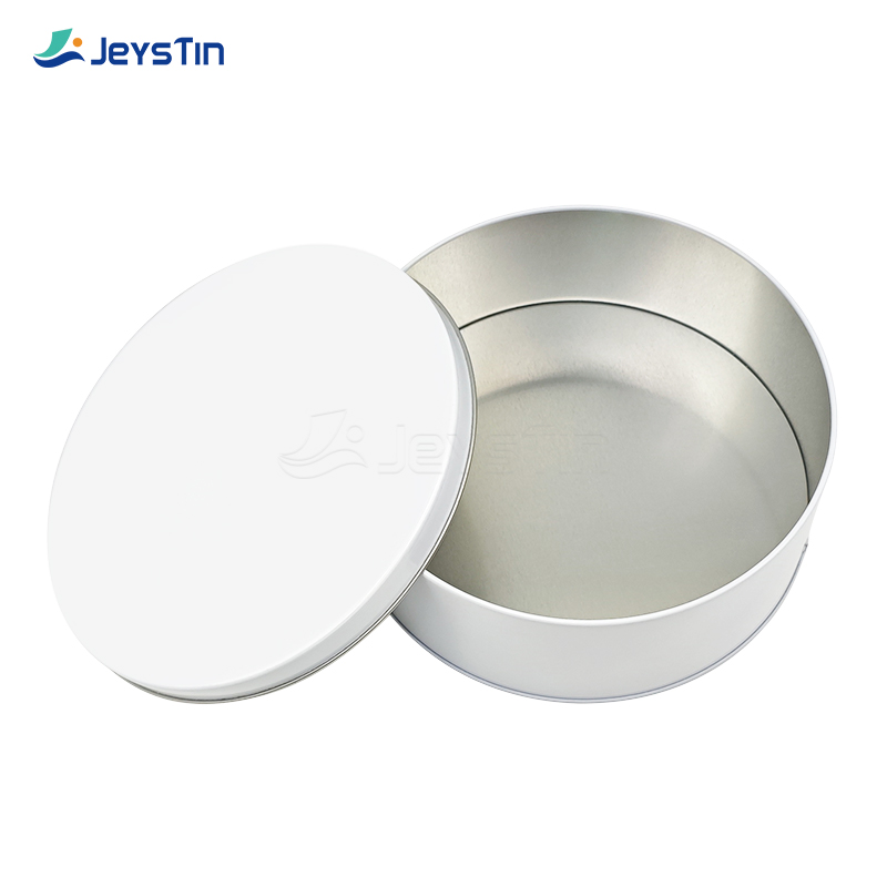 Luxury round metal cosmetic packaging jar  (2)