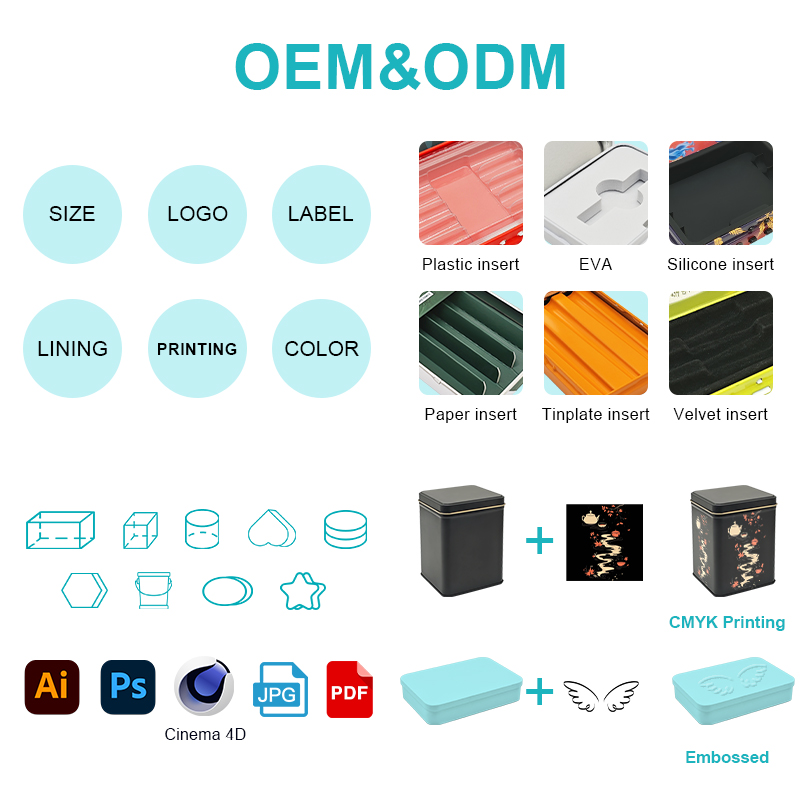 OEM tin packaging manufacturer 