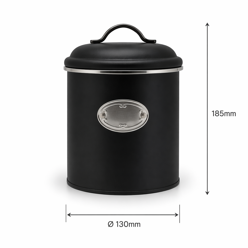 Large capacity pet food canister