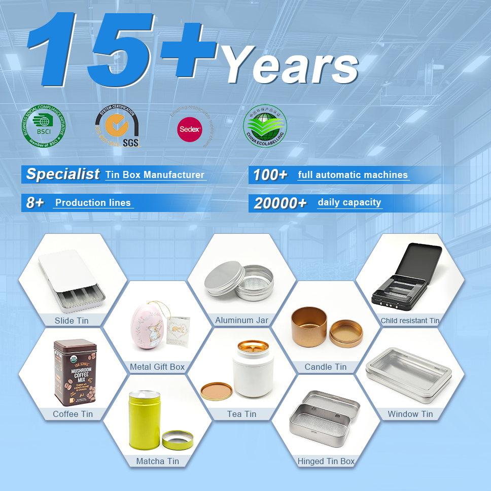 custom tin packaging factory 