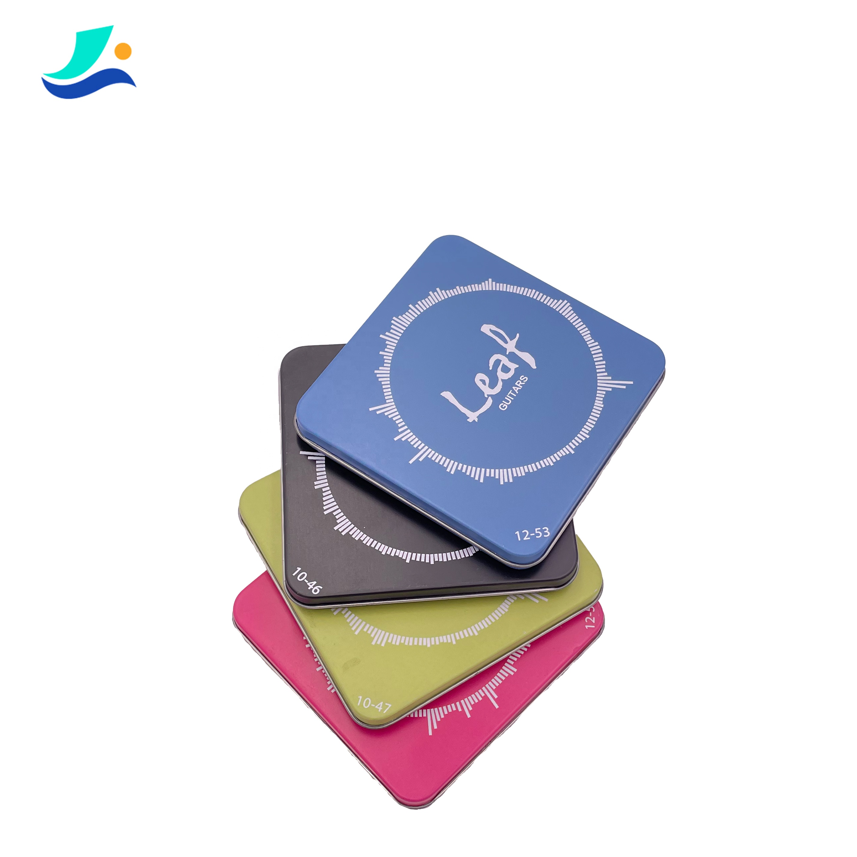 Square tin box