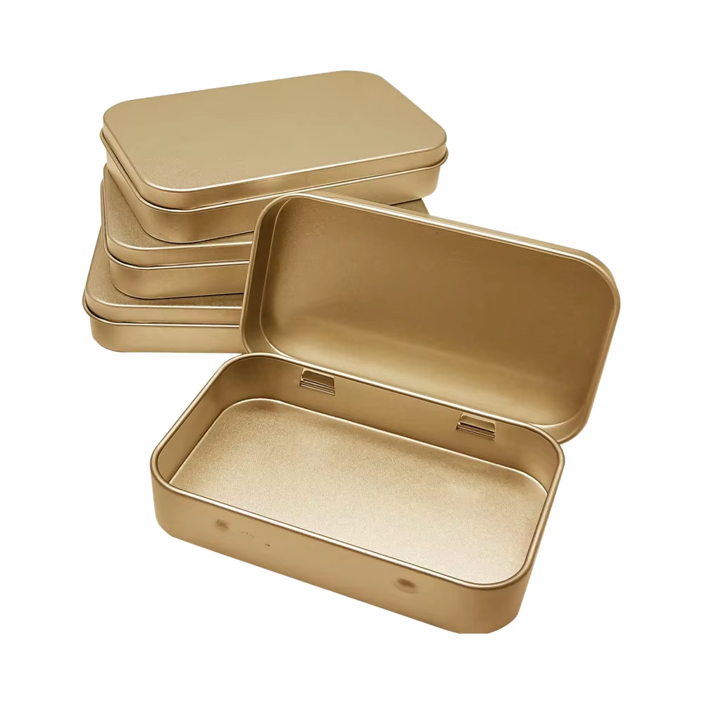 Custom Hinged Storage Tin