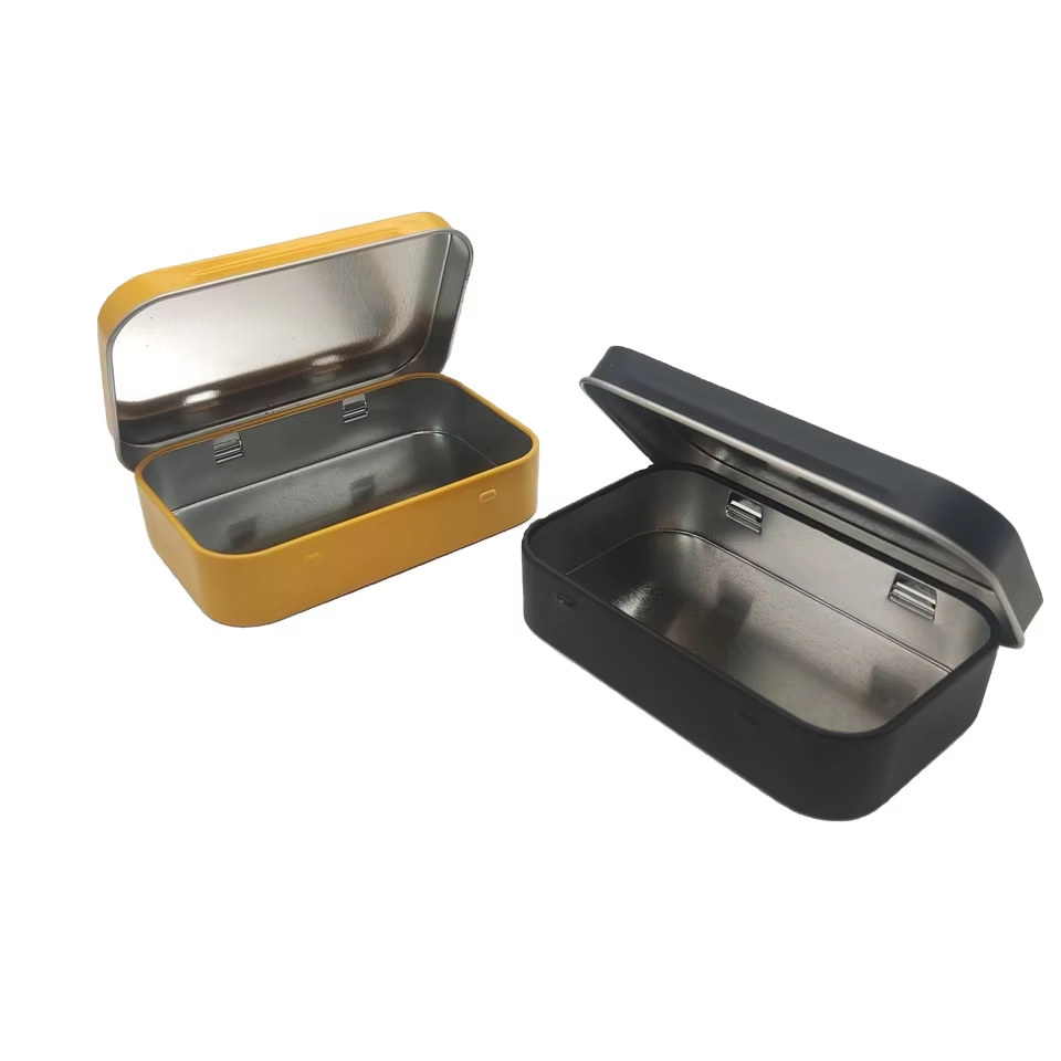 China Hinged Metal Tins