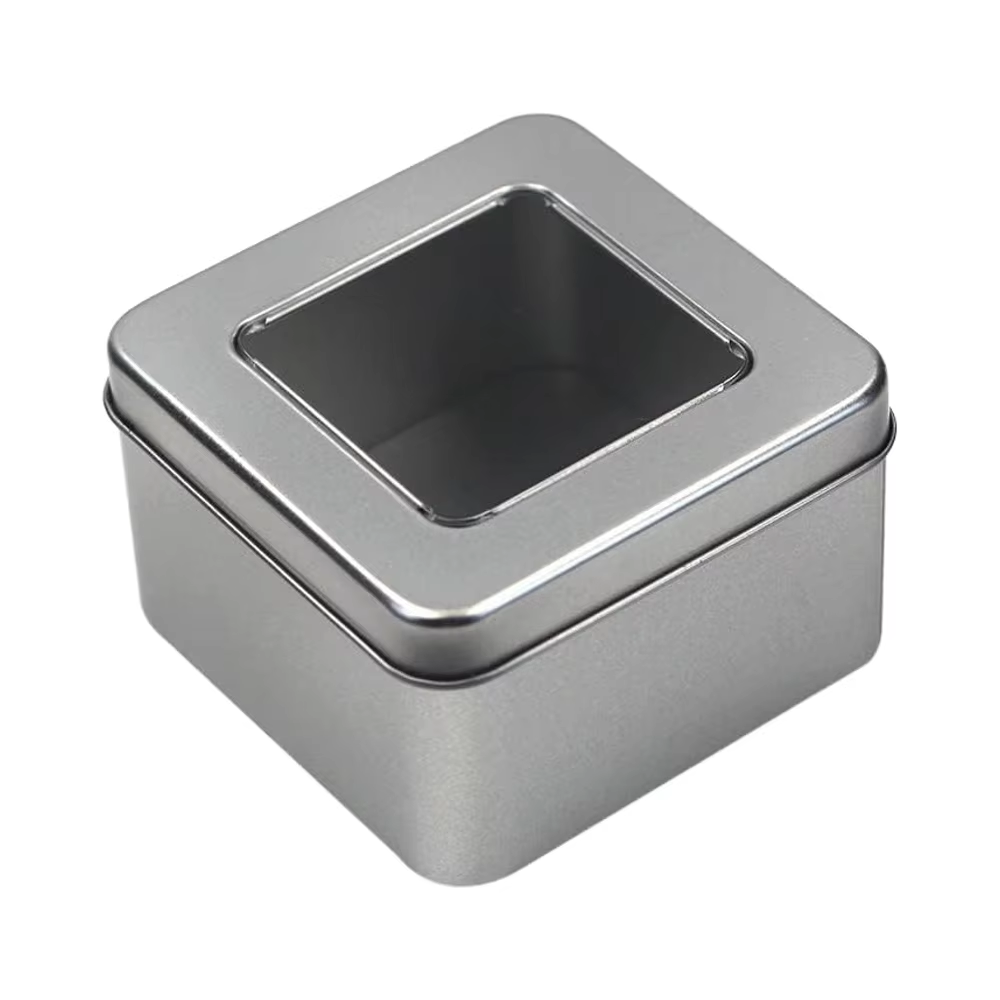 Tin Box With Windows