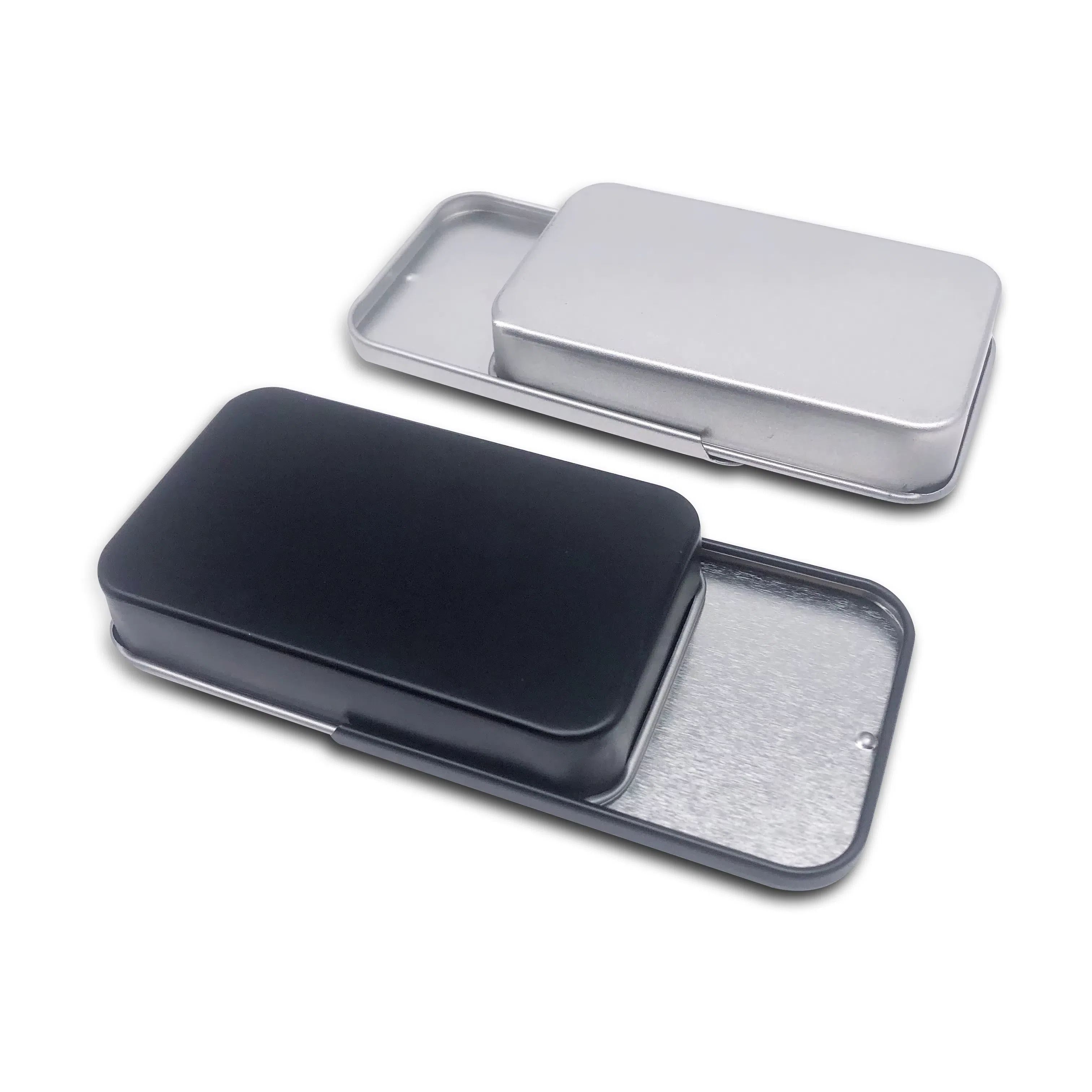 White Tin Boxes