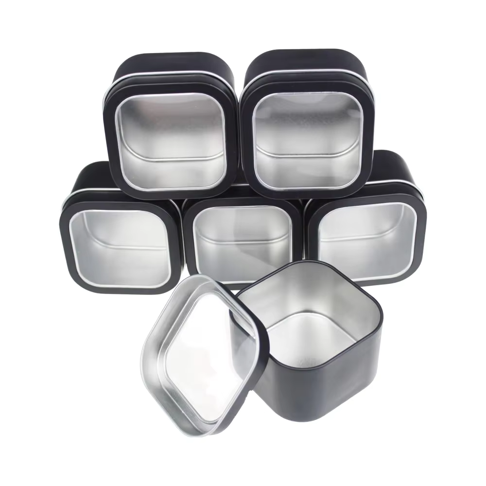 China Square Window Tin
