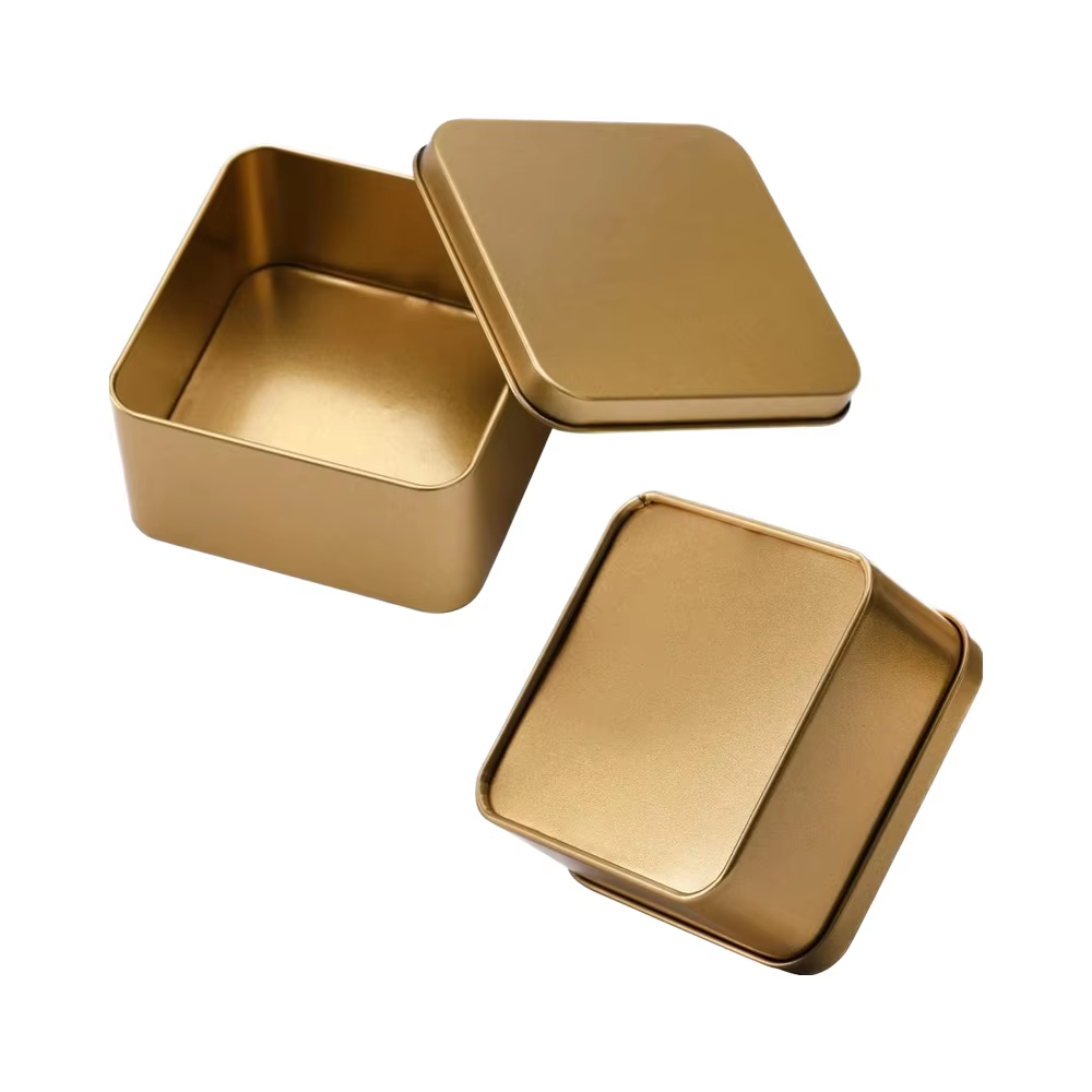 Square Tin Box