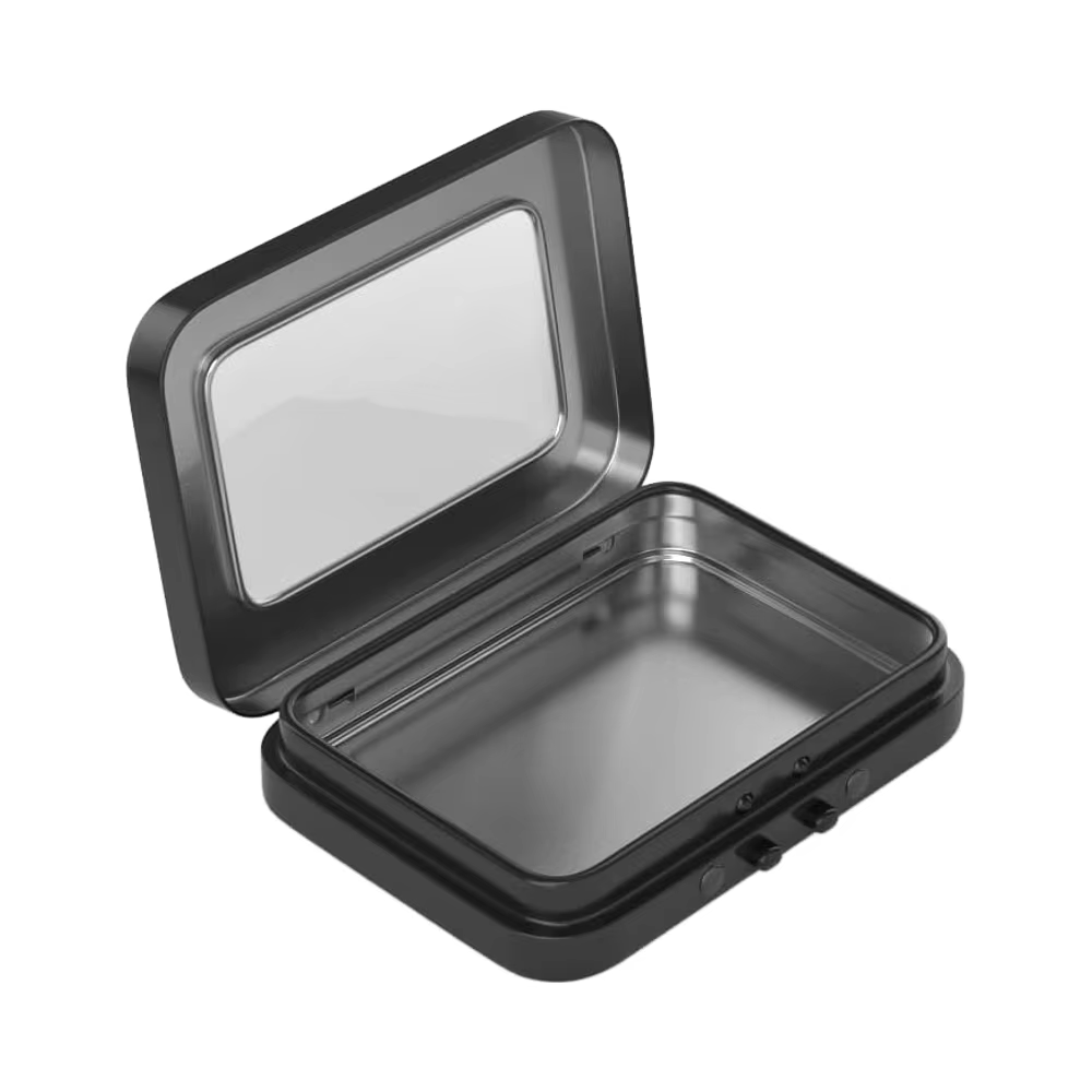 Decorative Metal Tin Box for Storing Pre Roll Cones 