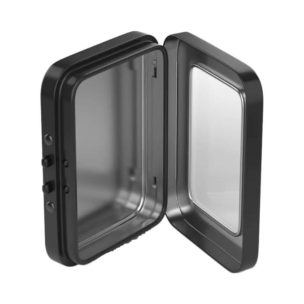 hinged metal tins