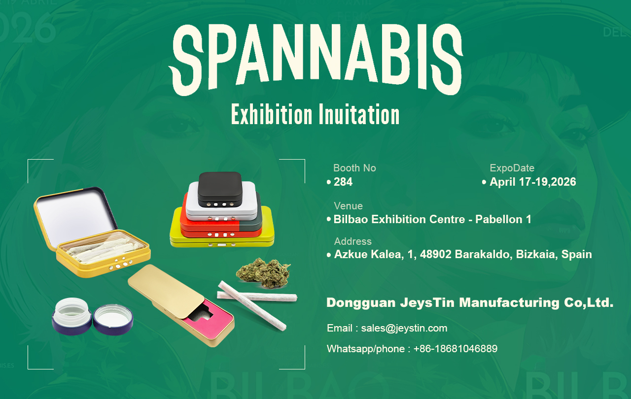 cannbis tin packaging supplier 