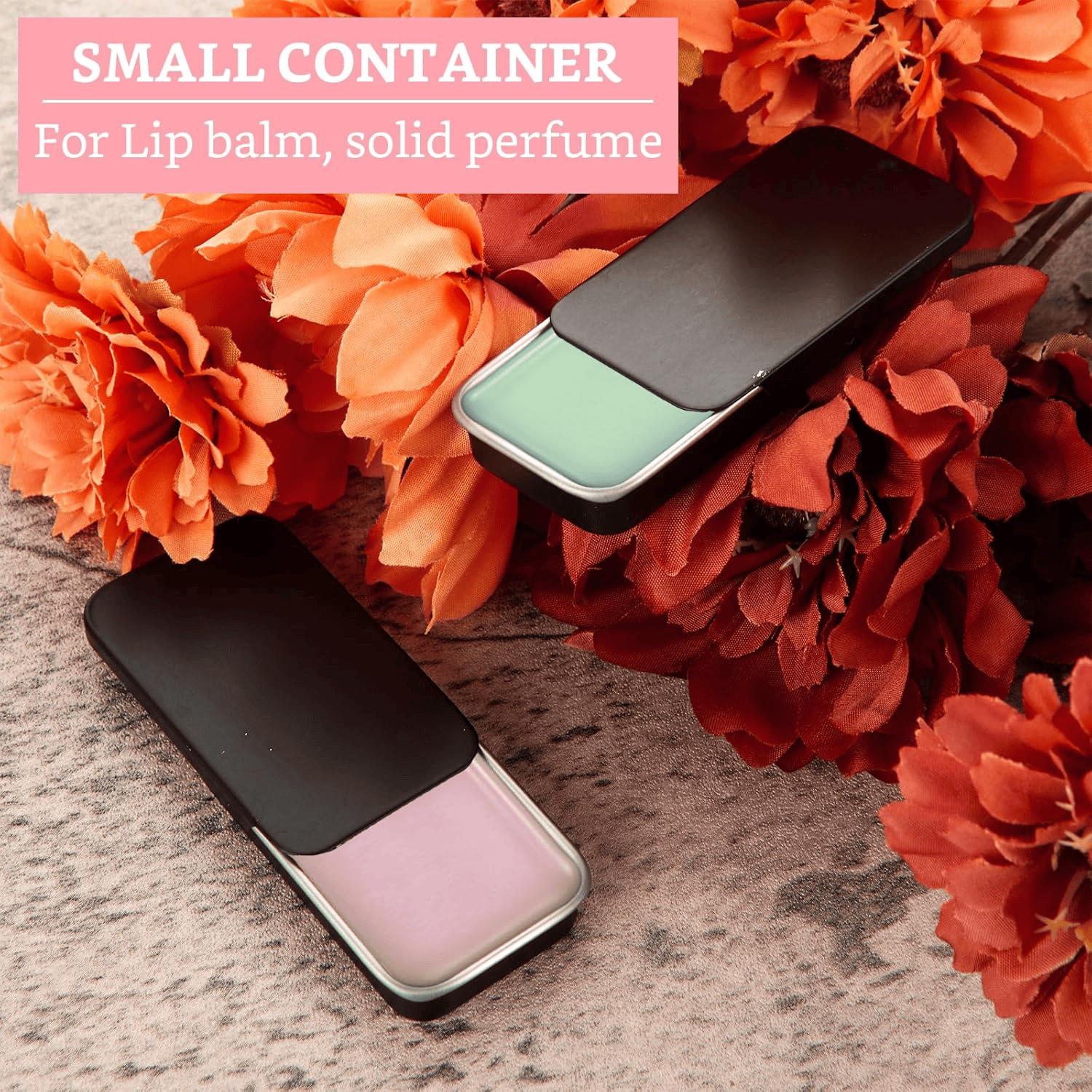 solid perfume tin case factory 