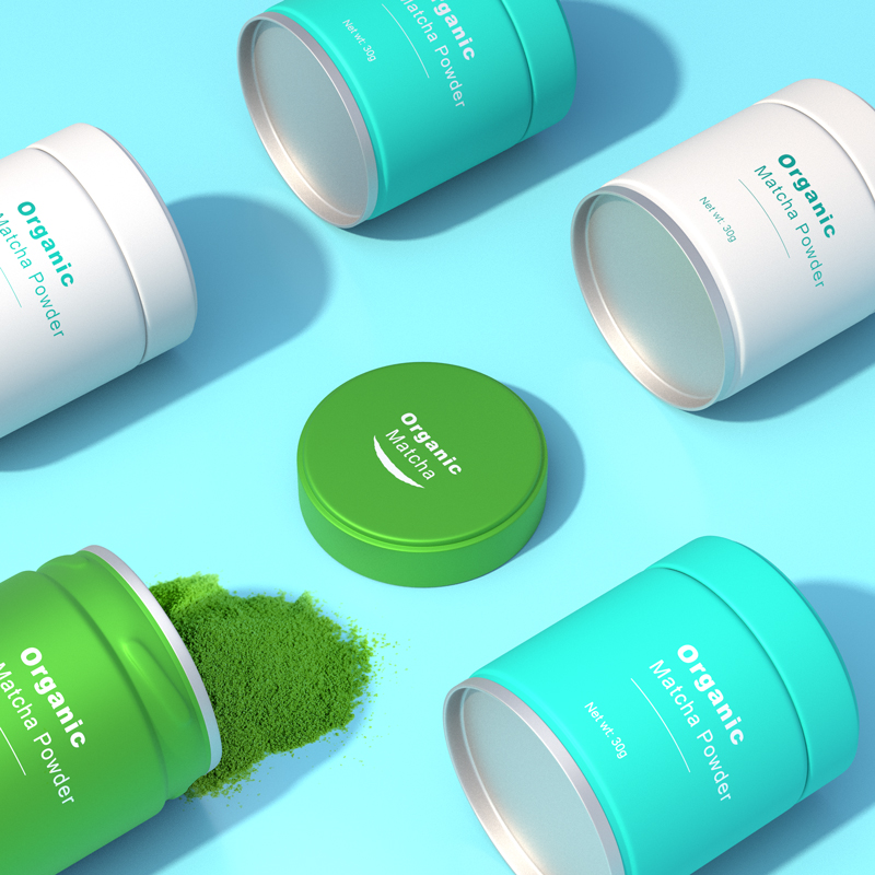 custom matcha tin 