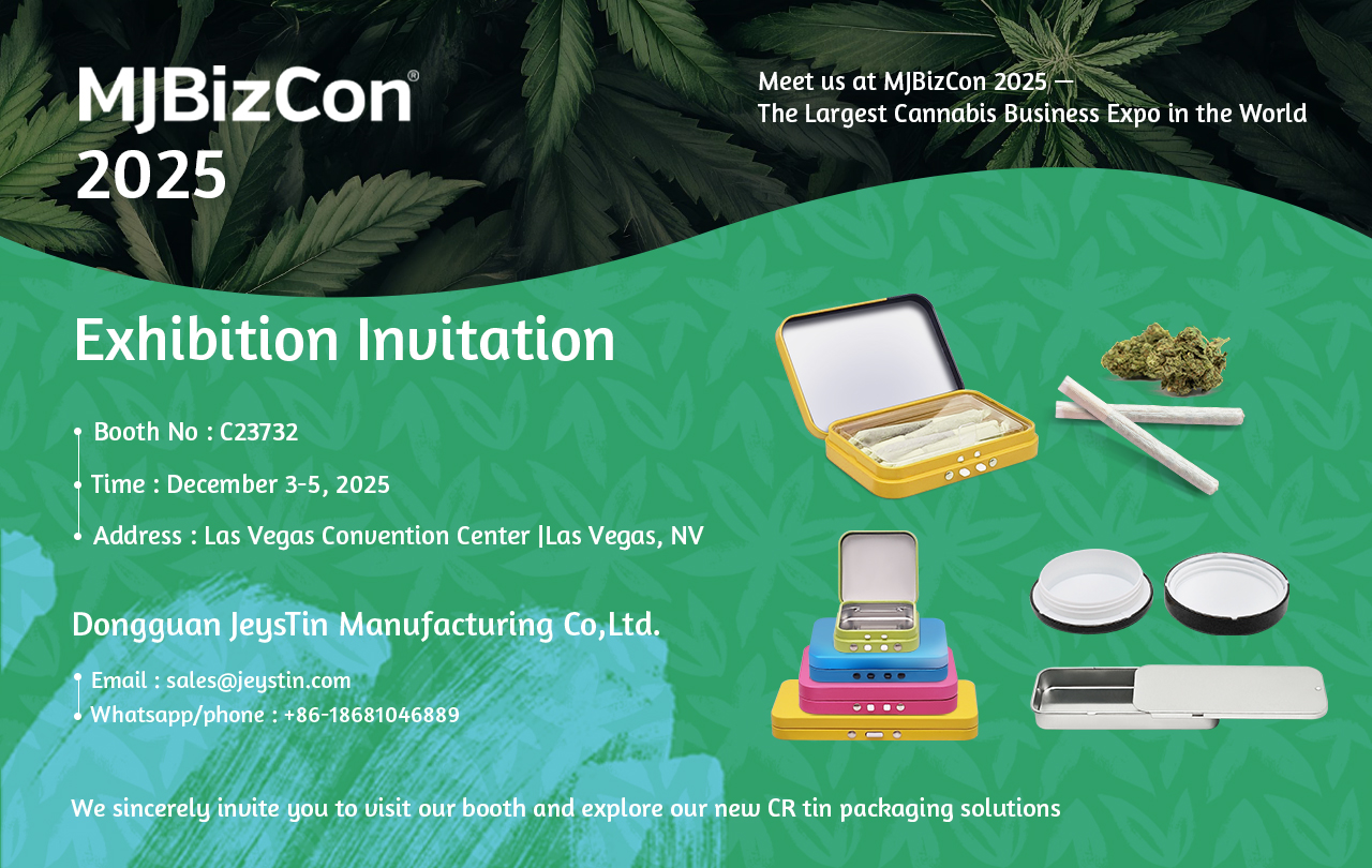 cannibas tin packaging 