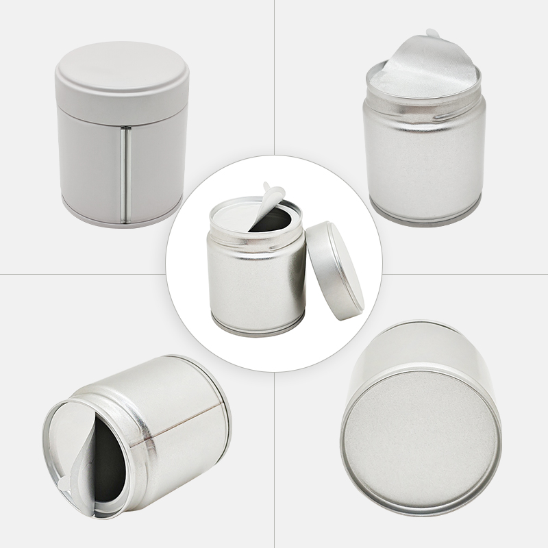mesh foil self‑stick matcha canister