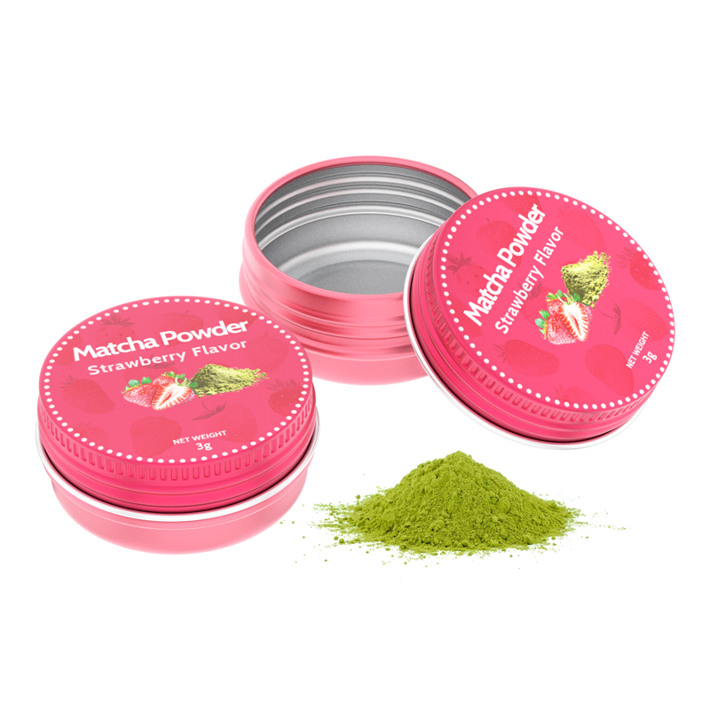 Aluminum matcha tin